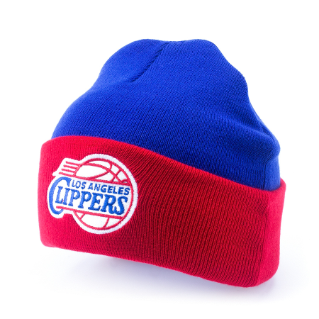 Купить Шапка Mitchell & Ness Los Angeles Clippers | MN-NBA-EU174-LACLIP-BLU-OS в Москве или заказать доставку на Slamdunk.su